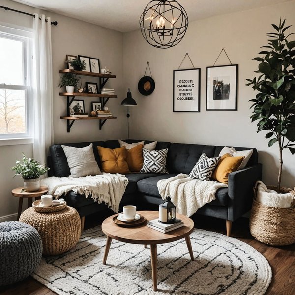 Comment créer un coin lecture cosy avec un budget limité?