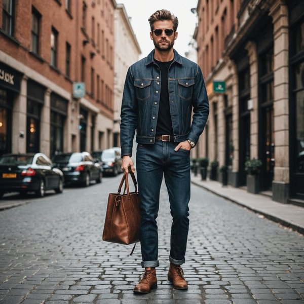 Quels conseils pour associer des tenues en denim brut avec élégance?